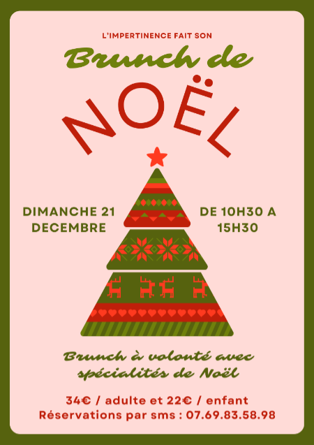 Brunch de Noël - L'impertinence Grenoble